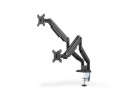 Digitus Universal Dual Monitor Mount with Gas Spring and Clamp Mount