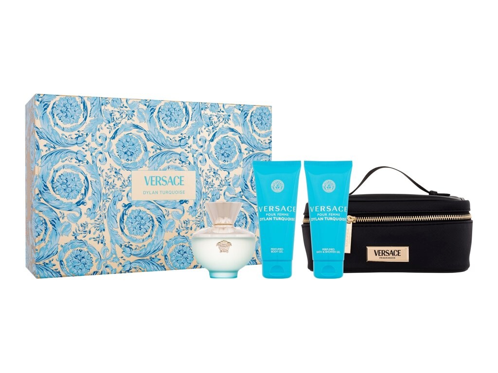 Versace komplekt Pour Femme EDT 100ml + Shower Gel 100ml + Body Gel 100ml + Bag, naistele
