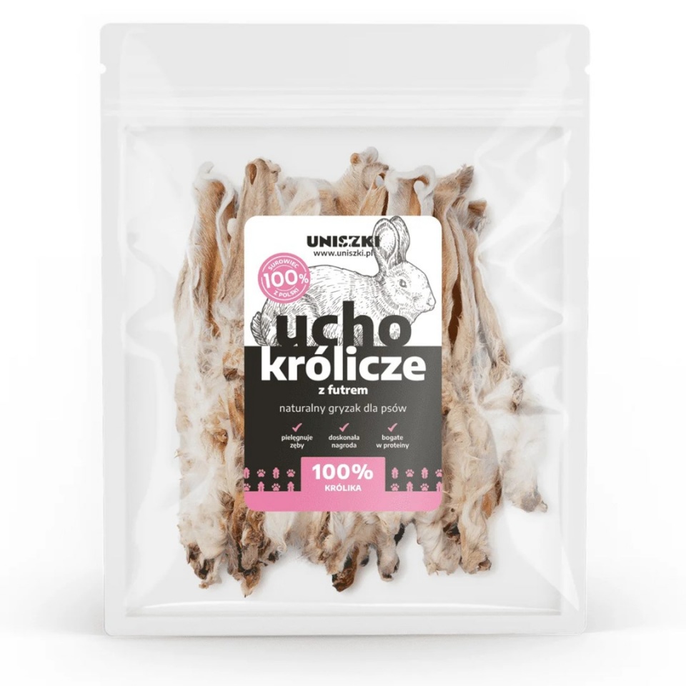 Uniszki maius koerale Rabbit Ear with Fur, 20tk