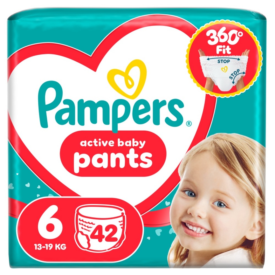 Pampers mähkmed Active Baby - suurus 6, 42 tk