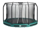 Salta batuut Trampoline Premium Ground Combo 366cm roheline