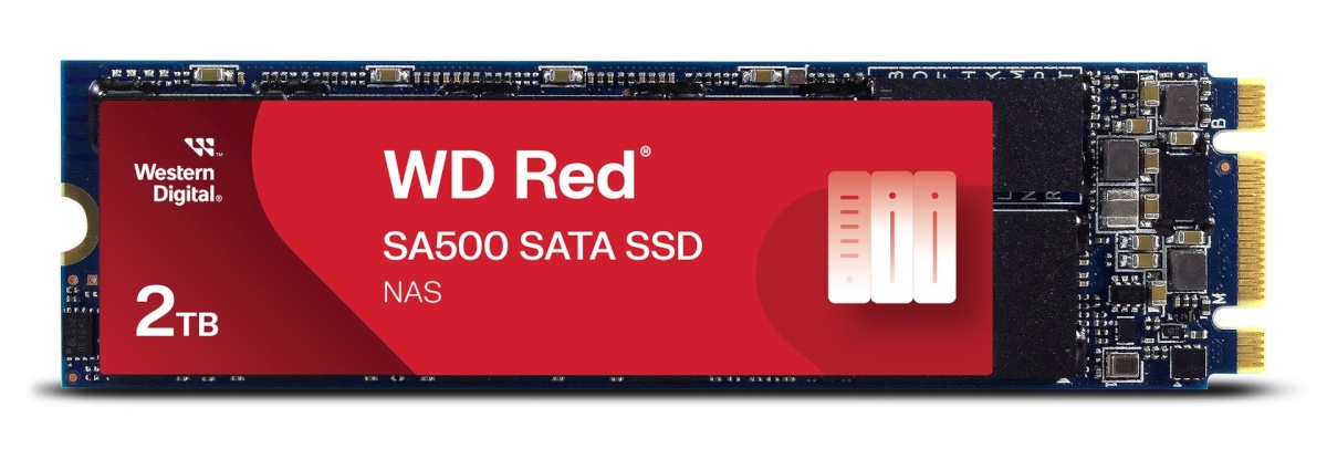 WD kõvaketas Western Digital punane ™ SA500 SATA SSD M.2 2280 POWERED BY SANDISK 2 TB