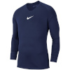 Nike Team T-särk lastele Dry Park First Layer Jersey LS Junior tumesinine AV2611 410 suurus L