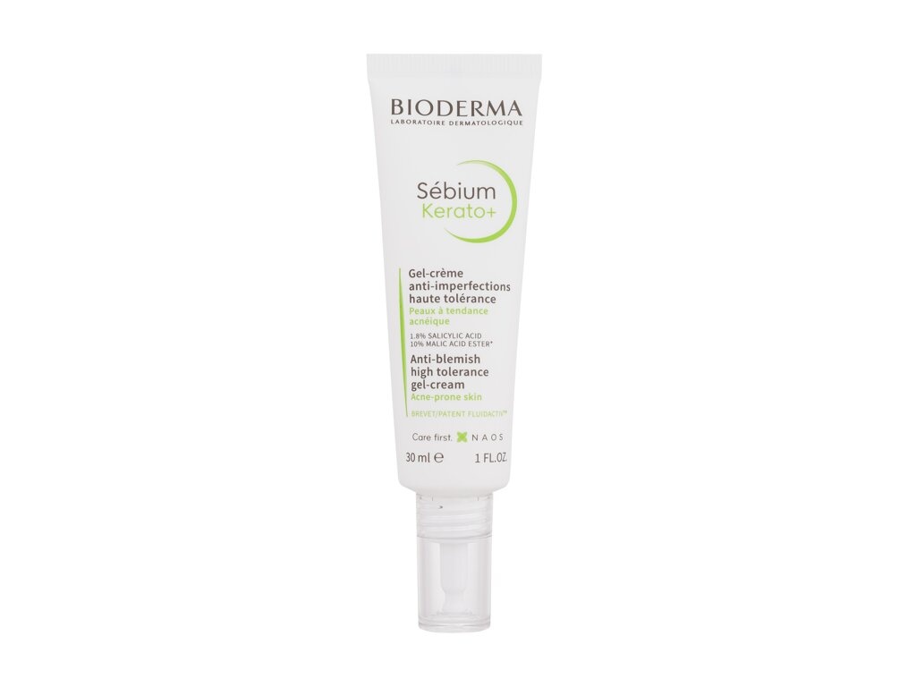 Bioderma näokreem Sébium Kerato+ Anti-Blemish High Tolerance Gel-Cream 30ml, naistele