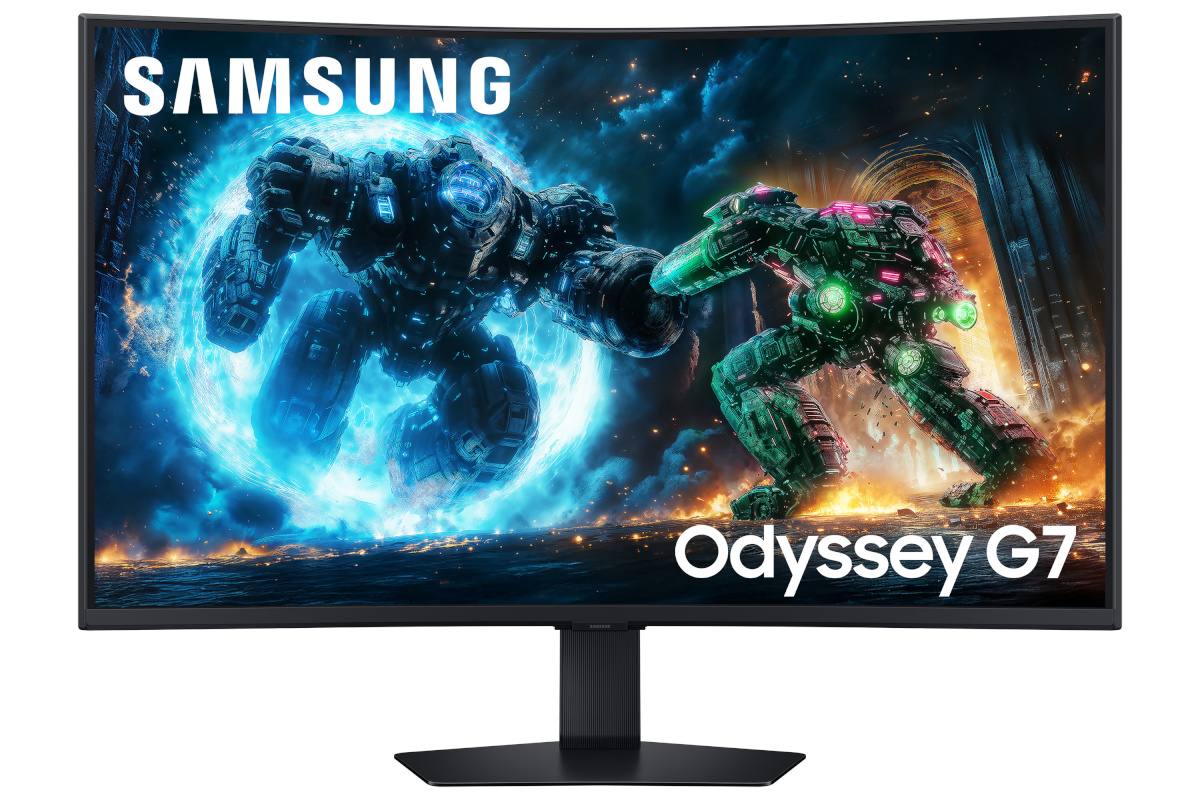 Samsung monitor Odyssey G7 G75F S37FG756EU Gaming Monitor - 4K, 165Hz
