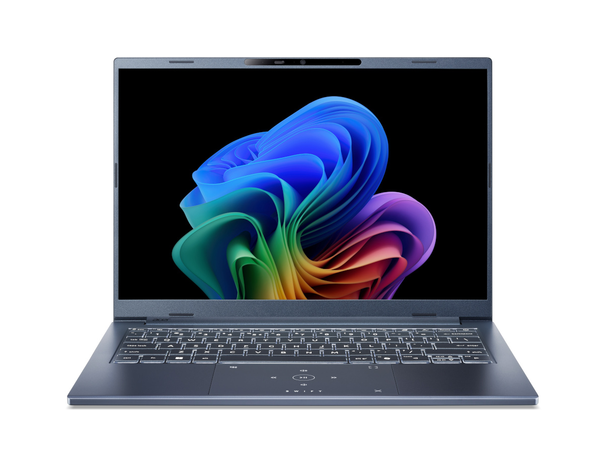 Acer sülearvuti Swift Go 14 AI OLED (SFG14-75-79BM) Copilot+ PC 14" WUXGA, OLED, HDR500, Intel Ultra 7-256V (47 TOPS), 16GB RAM, 1TB SSD, Windows 11