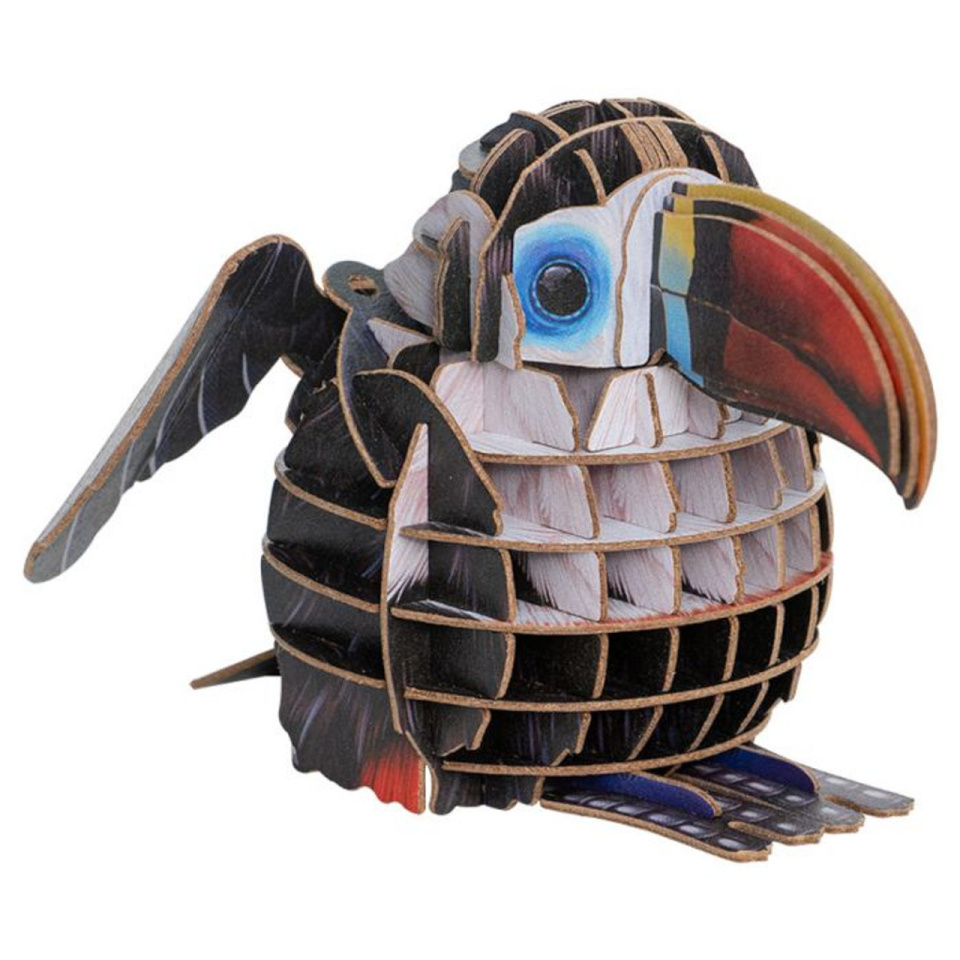 MAKEBUG 3D paberist pusle Punase nokaga tuukan, MB-D-0007