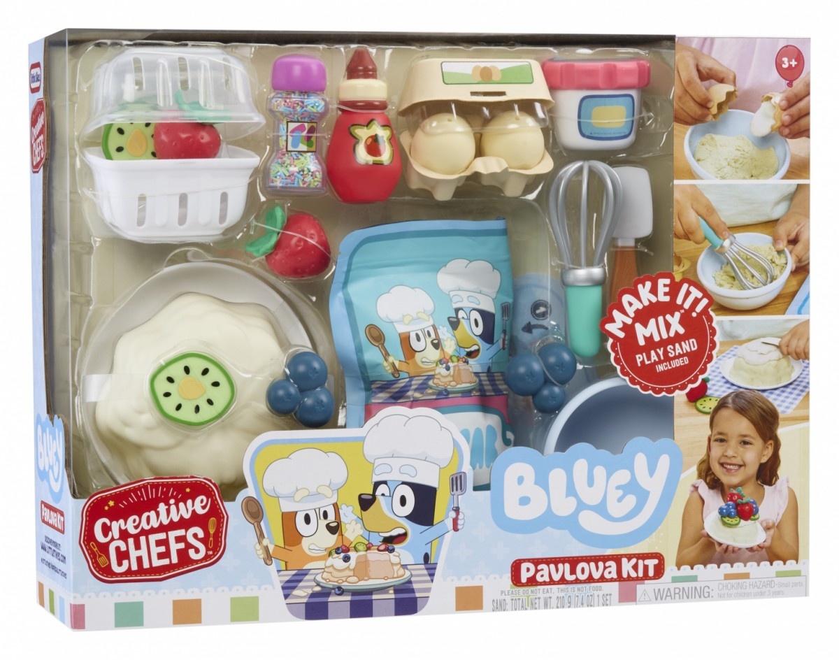 Little Tikes Kit Creative Chefs Bluey Pavlova