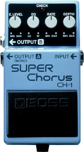 Boss kitarripedaal CH-1 Super Chorus kitarripedaal
