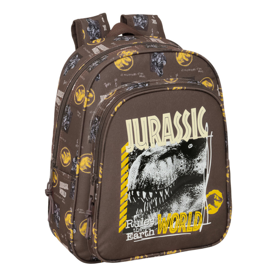 Jurassic World seljakott pruun 27x33x10cm