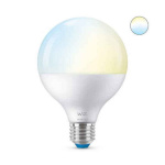 WiZ nutipirn Smart LED Bulb Globe, E27, ball bulb, Dimmable, Wi-Fi, 2700-6500 K, 1055 lm