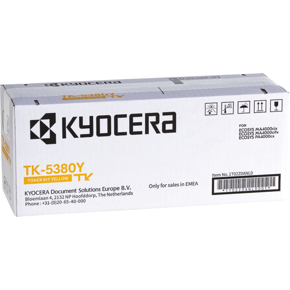 Kyocera tooner TK-5380 Y kollane