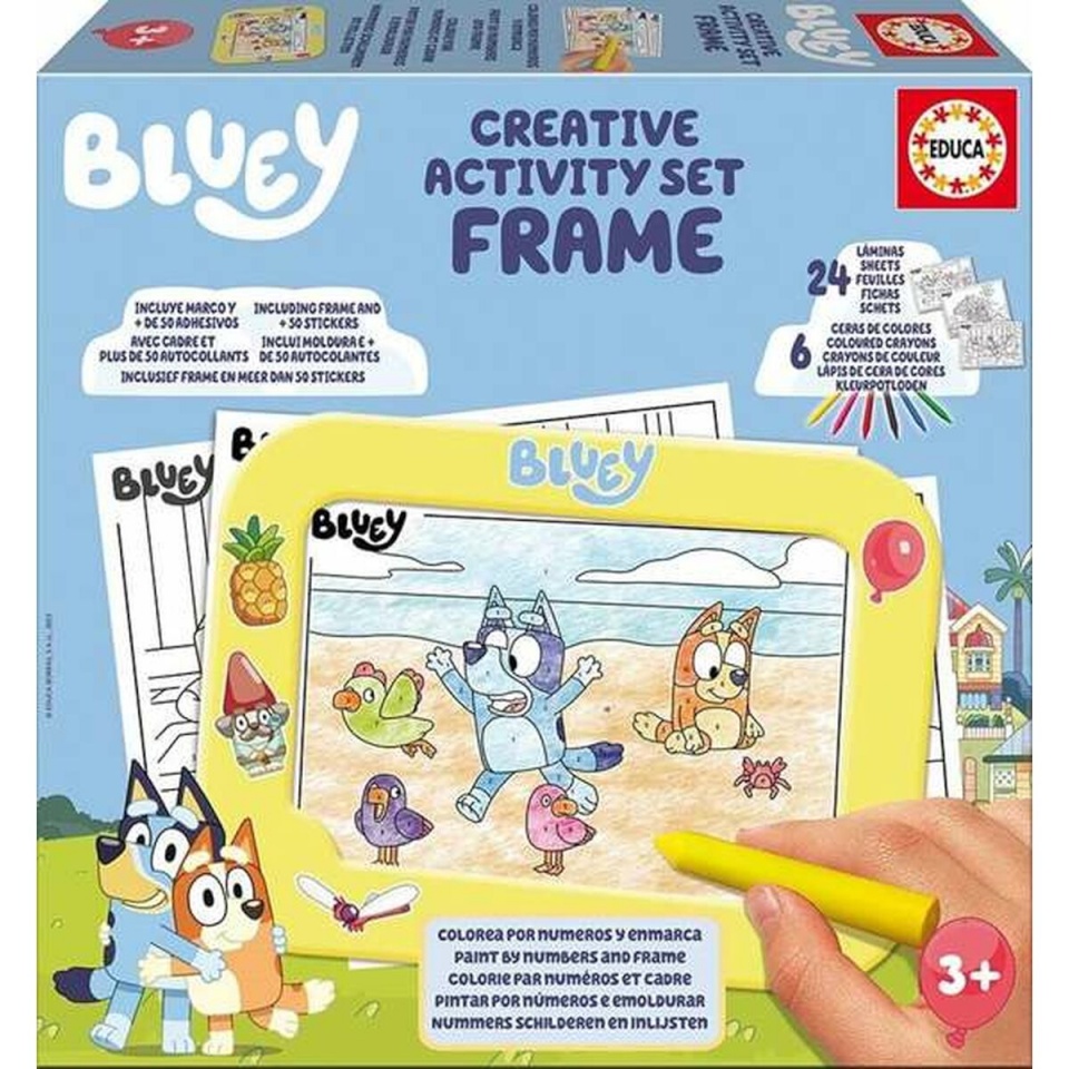Educa Joonistuskomplekt Bluey