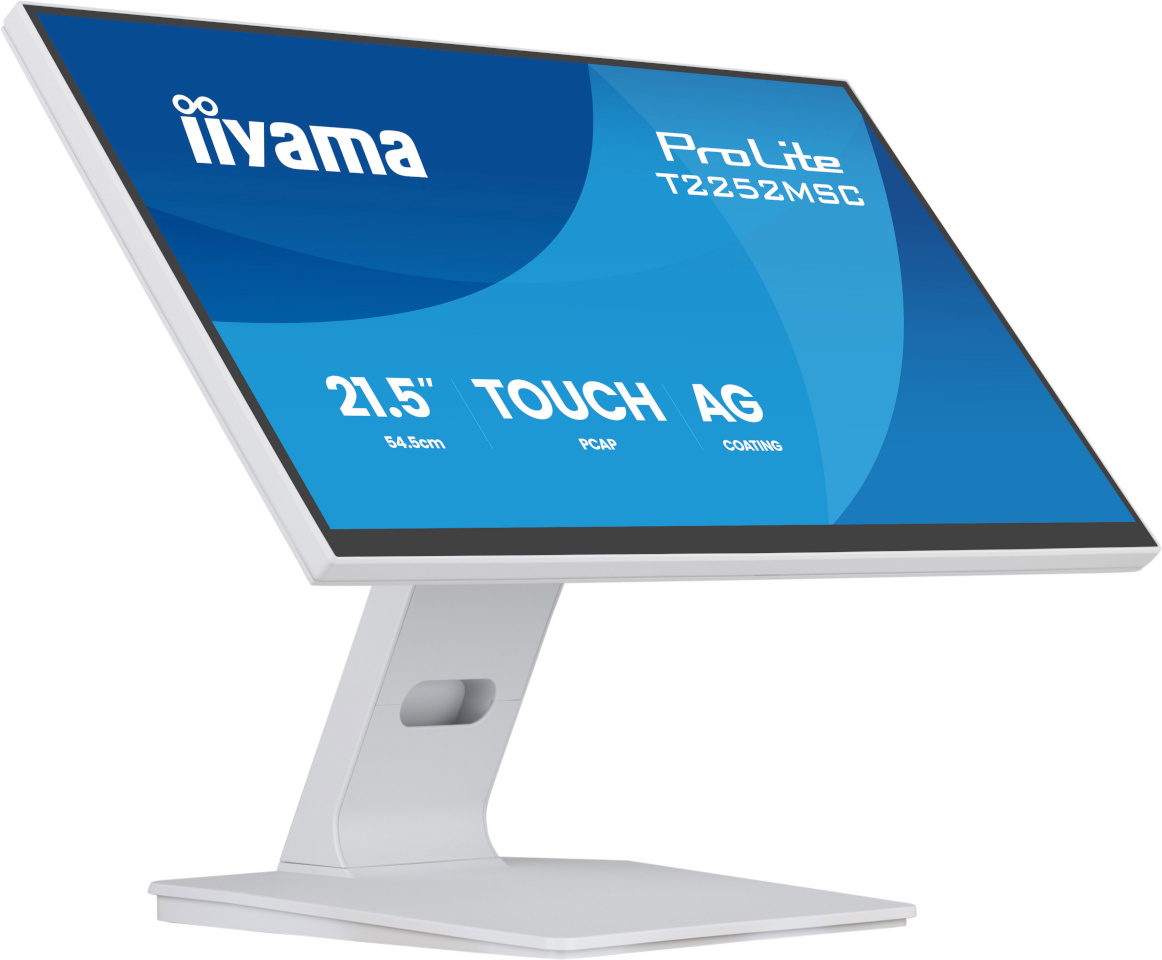 iiyama monitor 54.5cm (21.5") T2252MSC-W2AG 16:9 Touch HDMI+DP+2xUSB