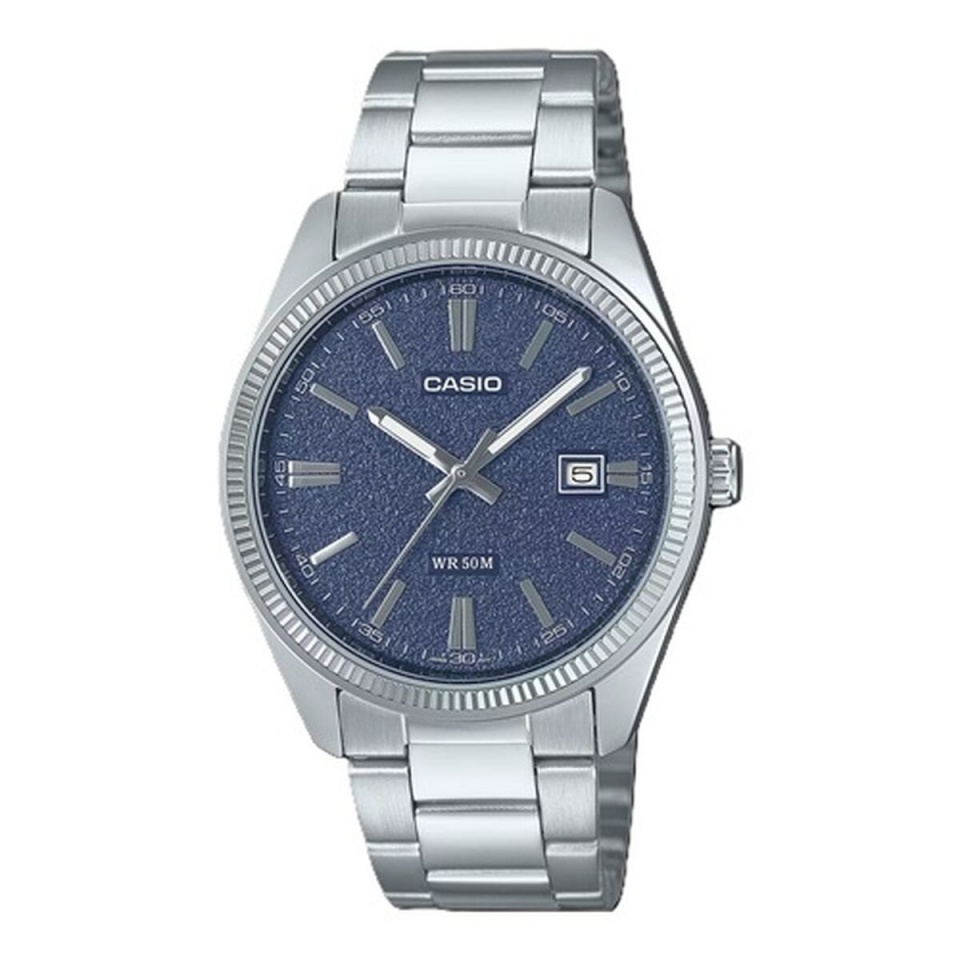 Casio meeste kell DATE - BLUE, MATTE DIAL (Ø 38,5mm)