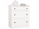 Top E Shop kummut HOUSTON Chest of Drawers valge