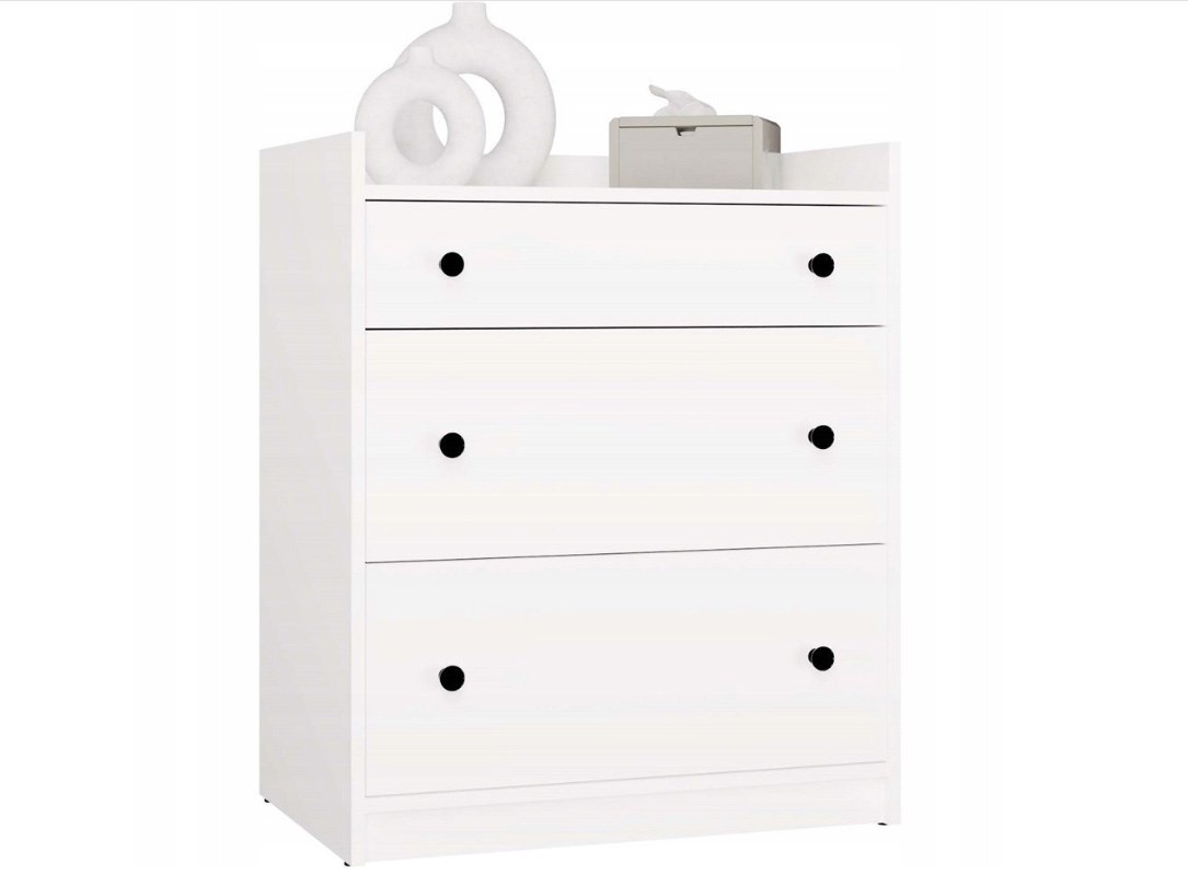 Top E Shop kummut HOUSTON Chest of Drawers valge