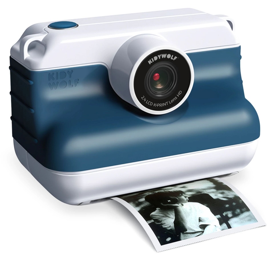Kidywolf polaroid kaamera Instant Camera with Selfie Function, sinine
