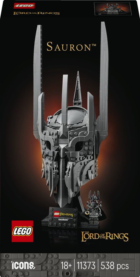 LEGO klotsid 11373 Icons Der Herr Ringe: Saurons Helm