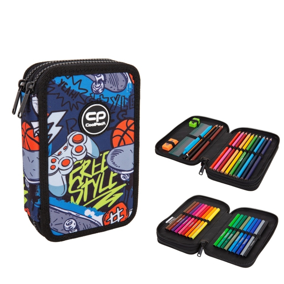 Coolpack pinal, täidetud, 2 lukuga - Jumper 2 Hobby