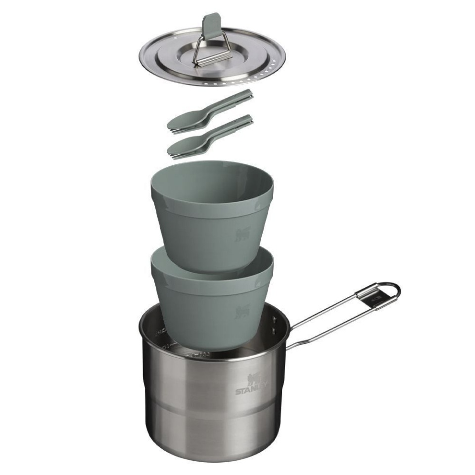 Stanley Wildfare Go kahe kausiga keedunõu toiduvalmistamise komplekt
