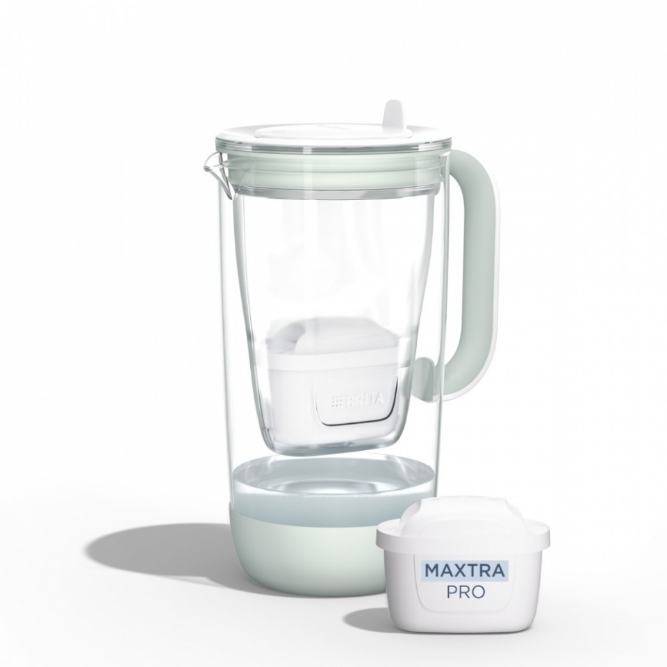 Brita veefilterkann 2.5L Glass Water Mint