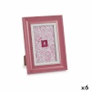 Gift Decor pildiraam Kristall roosa Plastmass (6 Ühikut) (2 x 21 x 16 cm)