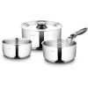 Lamart pottide komplekt LT1009 Cookware Set, 5-piece, hõbedane