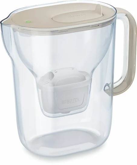 Brita veefilterkann Water Style Essential 3.6L sandy