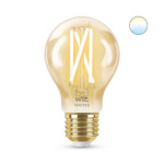 WiZ nutipirn Smart LED Bulb, E27, amber tinted glass, Dimmable, white, Wi-Fi, 2000-5000 K, 640 lm