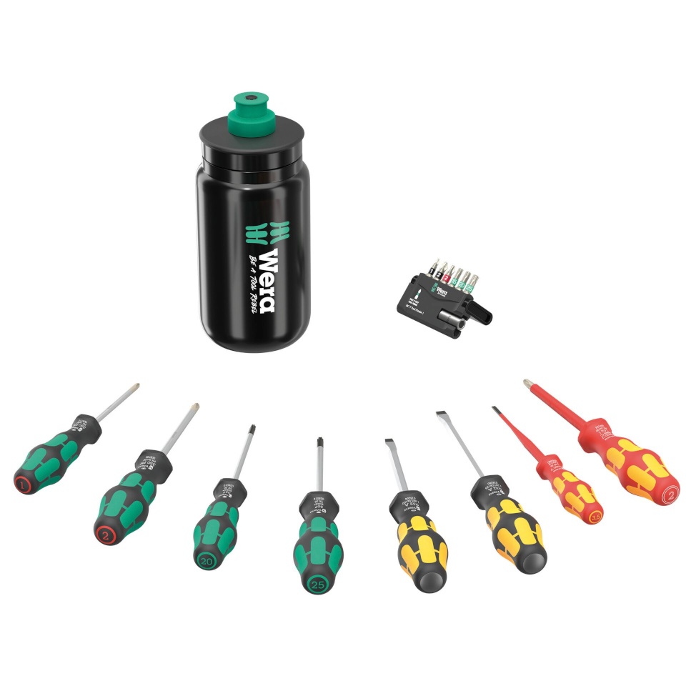 Wera kruvikeerajate komplekt 9540 Kraftform XL Bottle Set
