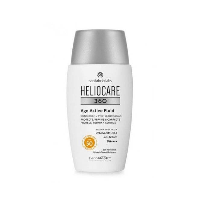 Heliocare päikesekaitsekreem 360 Age Active Fluid 50ml, unisex