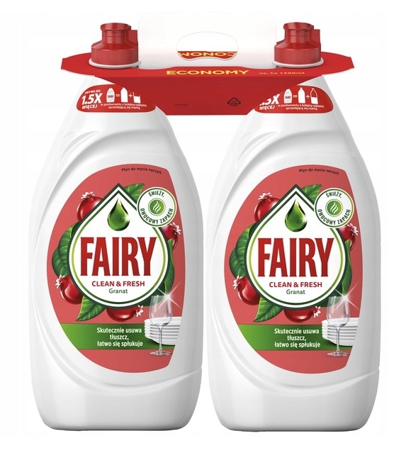 Fairy nõudepesuvahend Clean & Fresh Pomegranate & Honeysuckle, 2700ml