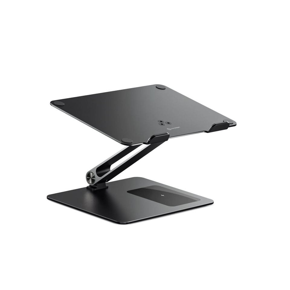 ALOGIC sülearvutialus Elite Aluminum Laptop Stand Wireless Charger must