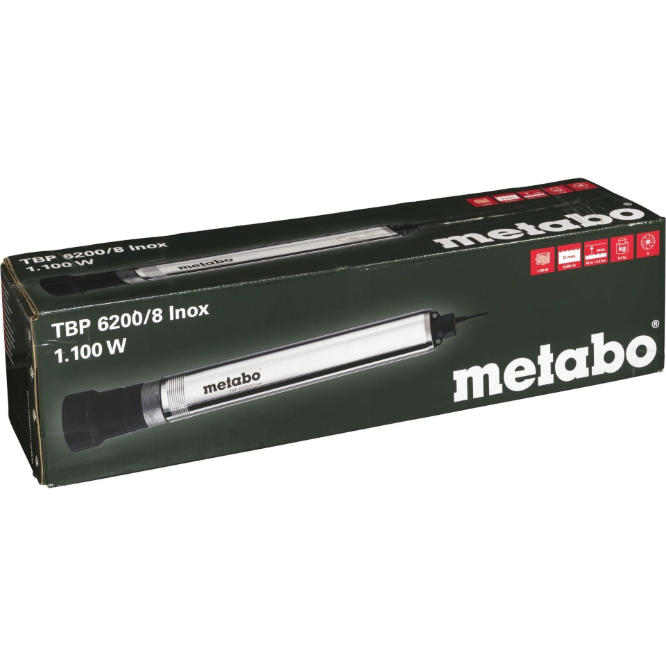 Metabo TBP 6200/8 INOX Deep Well Pump