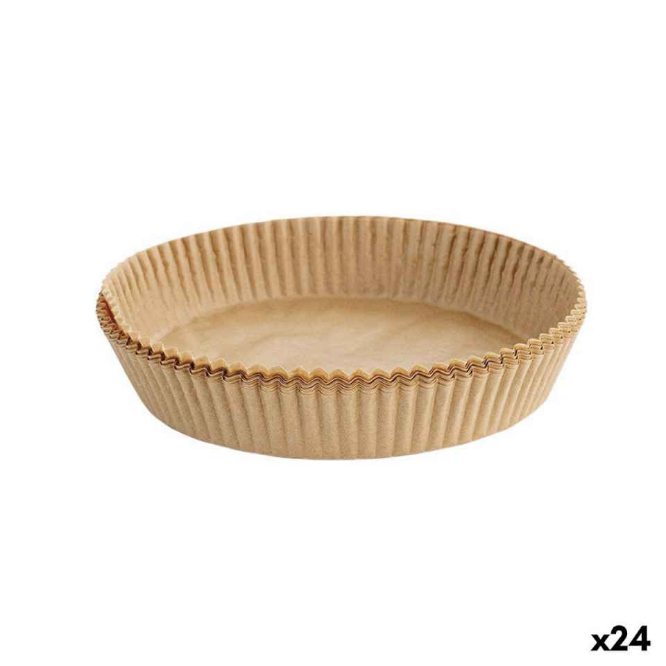Algon Õhufritüüri paber Ø 20 cm pruun 30 Tükid, osad (24 Ühikut)