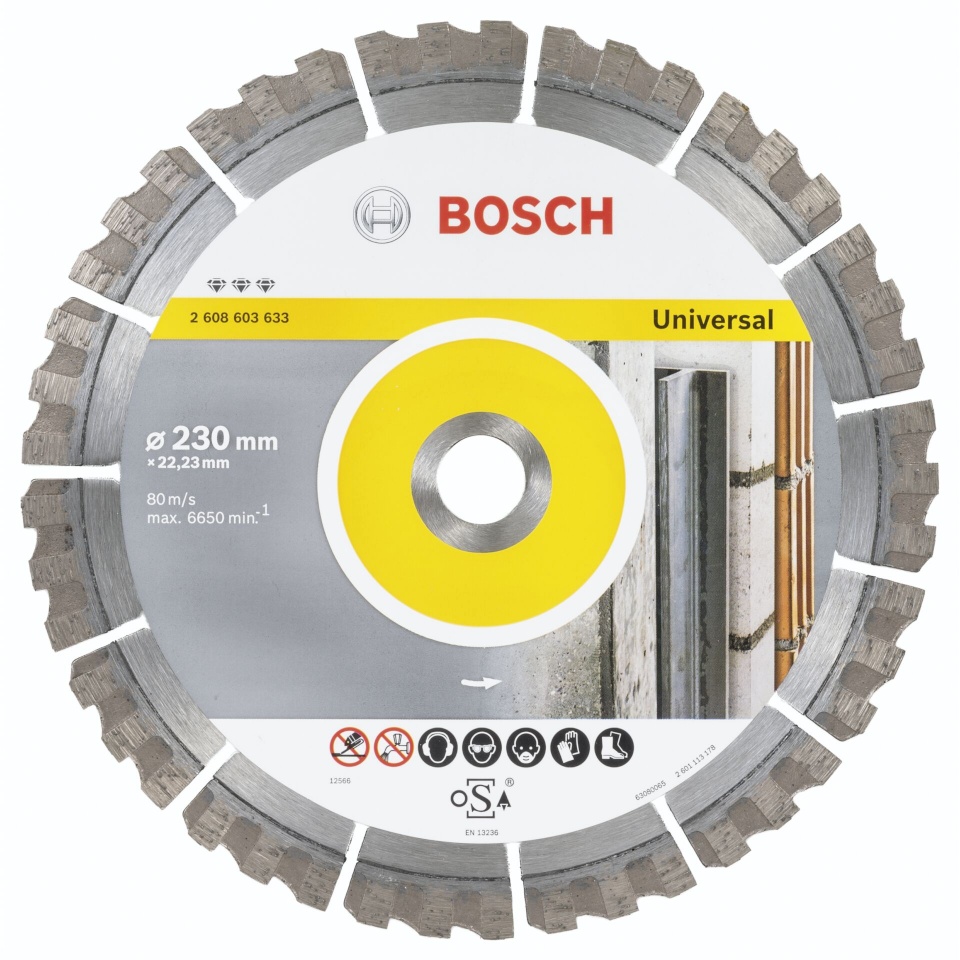 Bosch lõikeketas DIA-TS 230x22,23x15mm Best Universal teQ