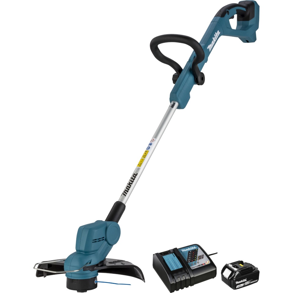 Makita akutrimmer DUR193RF Cordless Lawn Trimmer, sinine/must