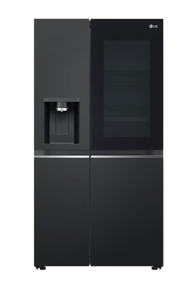 LG Electronics külmik GSGV91EVAD Side by Side Fridge-Freezer Combination, must