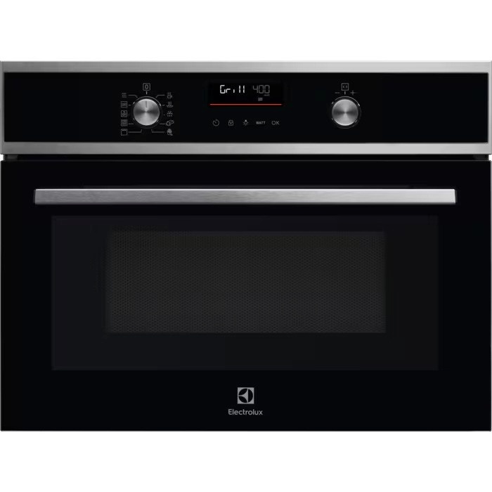 Electrolux integreeritav mikrolaineahi EVM6E46X Series 600 Compact Built-In Microwave, must 