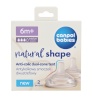 Canpol BABIES pudelilutid kiire NATURAL SHAPE Anti-colic, keskmise vooga, 6m+, 2 tk., 21/752
