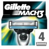 Gillette žilett Mach 3 (4tk)