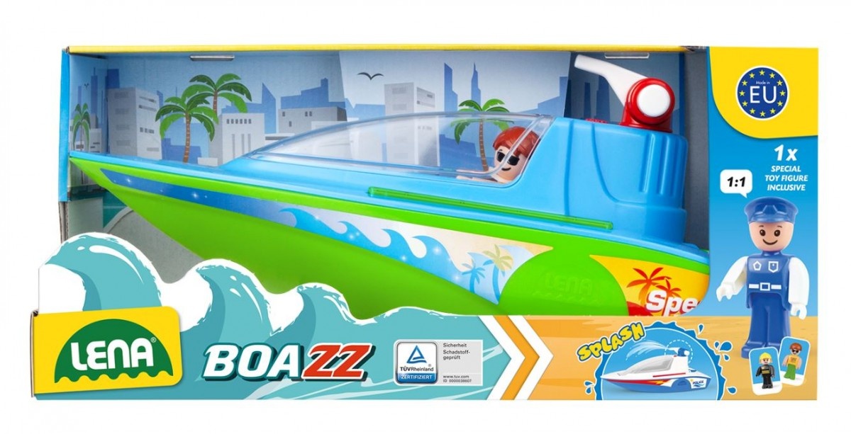 Lena Boazz Sport boat with squirt function