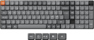Keychron klaviatuur K17 MAX QMK/VIA Hot Swap madala profiiliga mehaaniline, Gateron Brown lülitid