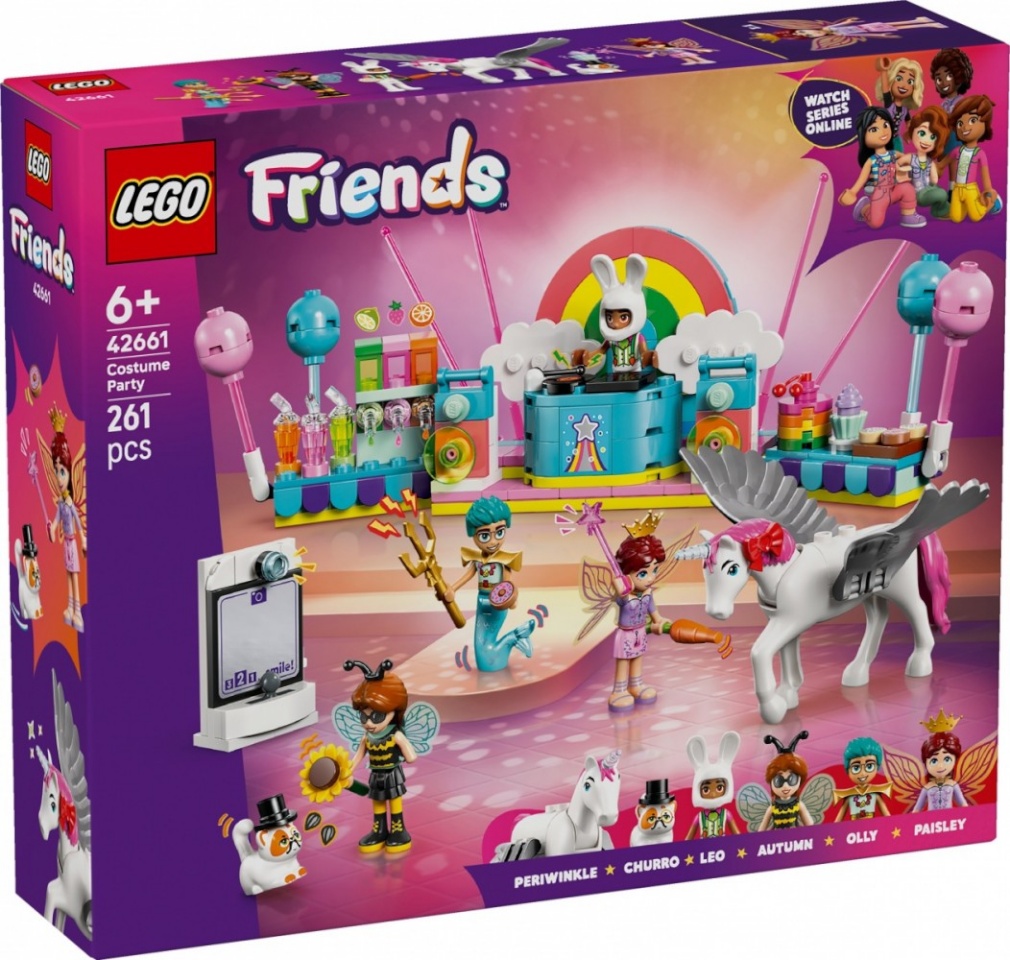 LEGO klotsid 42661 Friends Kostümparty mit Einhorn und Fee