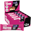 Corny proteiinibatoon pehmest proteiinist küpsisetainast, 12 x 45 g
