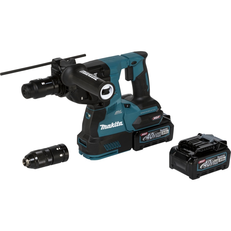 Makita trell HR004GM201 akutrell Cordless Combi Hammer SDS-PLUS 40V