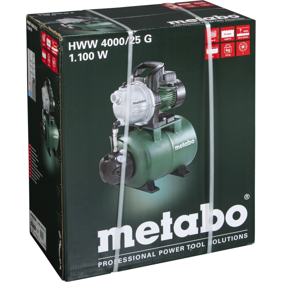 Metabo HWW 4000/25 G Domestic Waterworks