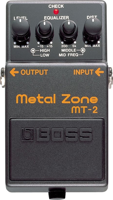 Boss kitarripedaal MT-2 Metal Zone moonutuspedaal kitarrile