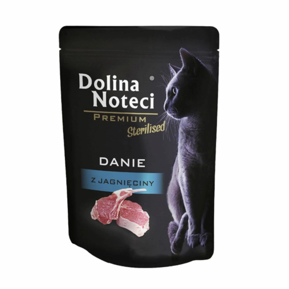 Dolina Noteci kassitoit Premium Sterilised Lamb - Wet Cat Food- 85g